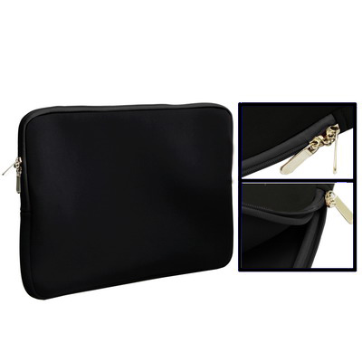 Soft Sleeve Case Zipper Bag with Black color for 13.4 inch Laptop - Click Image to Close